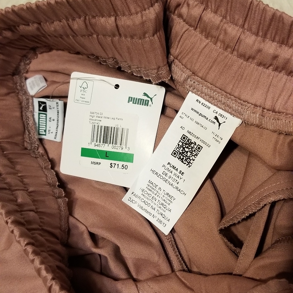 PUMA Cargo Wide Leg Pants - Picture 11 of 14